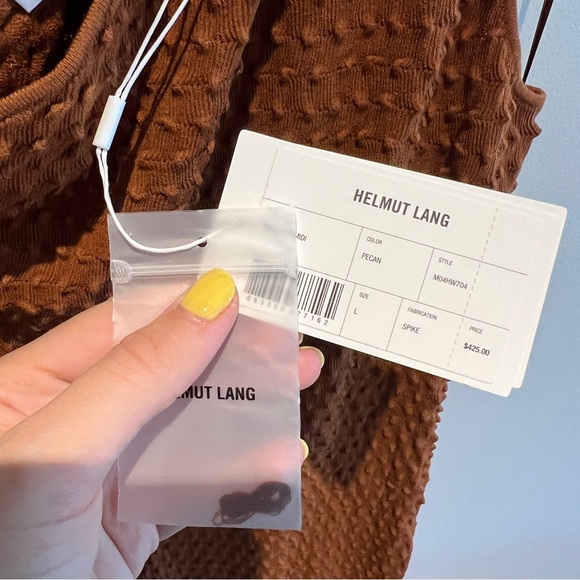 Helmut Lang Mini Spike Midi Dress - Picture 7 of 9